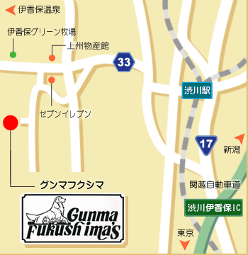 グンマフクシマ地図